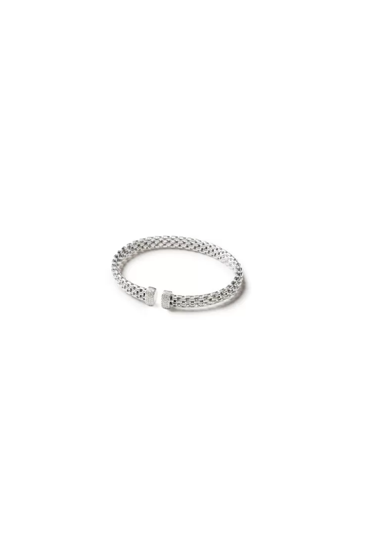 Teri Jon Open Pave Crystal Bracelet