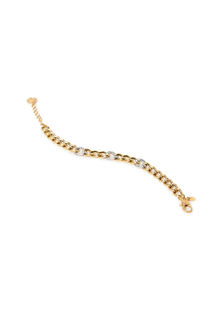 Teri Jon Shiny Gold-Tone Bracelet